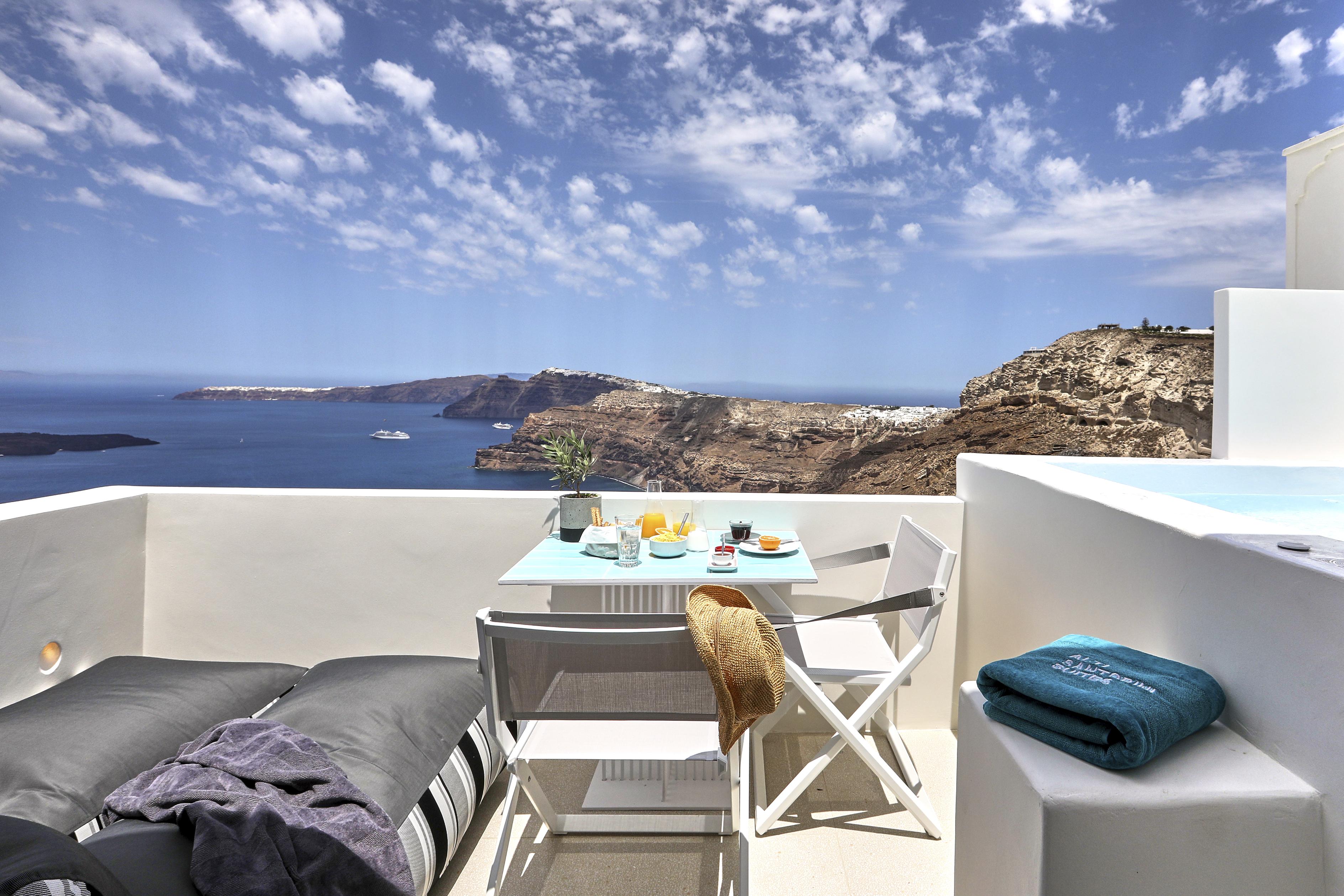 Alti Santorini Suites - Caldera View (Adults Only) Megalochori  Exteriör bild
