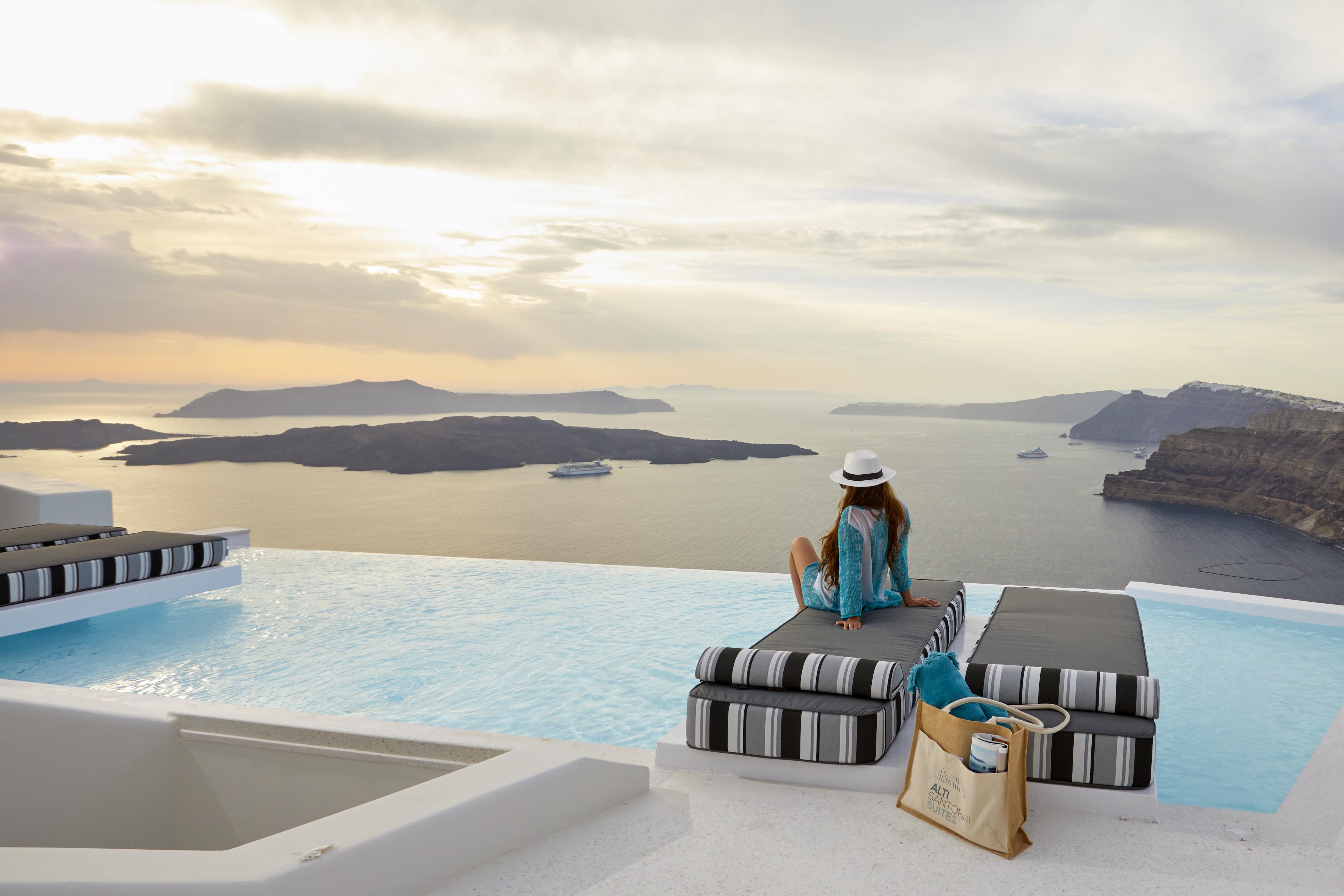 Alti Santorini Suites - Caldera View (Adults Only) Megalochori  Exteriör bild